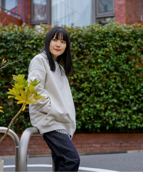 Snow Peak（スノーピーク）の「Recycled Cotton Pullover スウェットシャツ（スウェット・メンズ・オートミール/ブルー/グレー/ブラック・M/L/XL/S/1）」の20枚目の写真