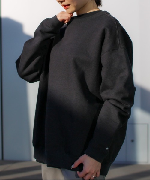 Snow Peak（スノーピーク）の「Recycled Cotton Pullover スウェットシャツ（スウェット・メンズ・オートミール/ブルー/グレー/ブラック・M/L/XL/S/1）」の22枚目の写真