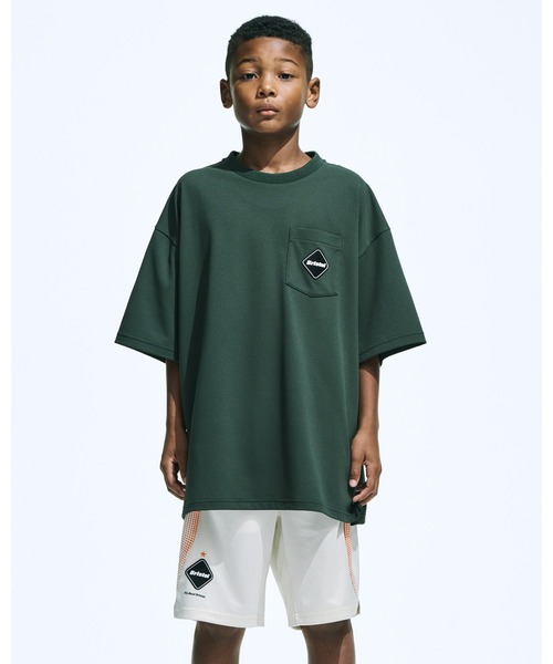 トップス F.C.R.B Real Bristol Emblem Pocket tee M F.C.Real Bristol Emblem Pocket Tee| Green