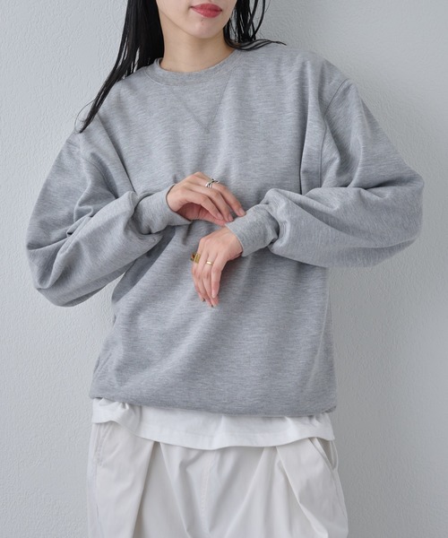 COLONY 2139（コロニートゥーワンスリーナイン）の「ポンチスウェットライクロングスリーブT（Tシャツ/カットソー・メンズ・ブラック/グレー・MEDIUM/LARGE）」の19枚目の写真