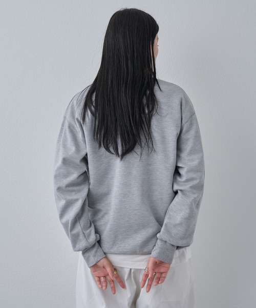 COLONY 2139（コロニートゥーワンスリーナイン）の「ポンチスウェットライクロングスリーブT（Tシャツ/カットソー・メンズ・ブラック/グレー・MEDIUM/LARGE）」の21枚目の写真