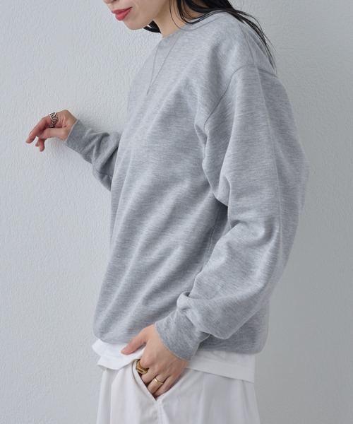 COLONY 2139（コロニートゥーワンスリーナイン）の「ポンチスウェットライクロングスリーブT（Tシャツ/カットソー・メンズ・ブラック/グレー・MEDIUM/LARGE）」の20枚目の写真