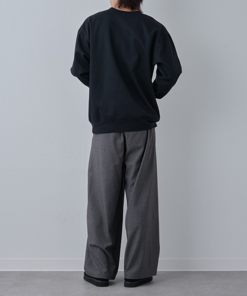 COLONY 2139（コロニートゥーワンスリーナイン）の「ポンチスウェットライクロングスリーブT（Tシャツ/カットソー・メンズ・ブラック/グレー・MEDIUM/LARGE）」の11枚目の写真