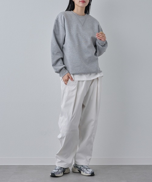 COLONY 2139（コロニートゥーワンスリーナイン）の「ポンチスウェットライクロングスリーブT（Tシャツ/カットソー・メンズ・ブラック/グレー・MEDIUM/LARGE）」の5枚目の写真