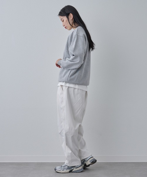 COLONY 2139（コロニートゥーワンスリーナイン）の「ポンチスウェットライクロングスリーブT（Tシャツ/カットソー・メンズ・ブラック/グレー・MEDIUM/LARGE）」の6枚目の写真