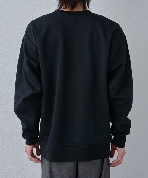 COLONY 2139（コロニートゥーワンスリーナイン）の「ポンチスウェットライクロングスリーブT（Tシャツ/カットソー・メンズ・ブラック/グレー・MEDIUM/LARGE）」の15枚目の写真