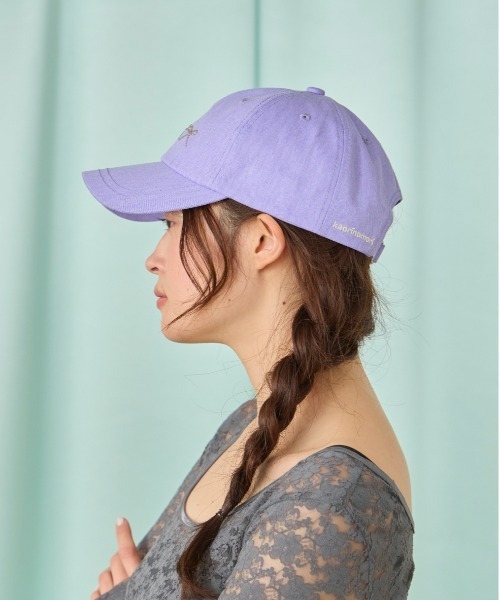 kaorinomori（カオリノモリ）の「kaorinomori ララキャップ / カオリノモリ（キャップ・レディース・ブラック/パープル/イエロー・FREE）」の12枚目の写真