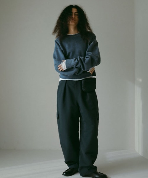 ETRE TOKYO（エトレトウキョウ）の「ウエストバッグパディングワークパンツ（その他パンツ・レディース・ホワイト/ネイビー・S/M）」の3枚目の写真