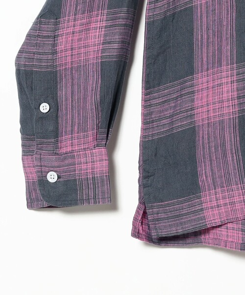 MOJITO（モヒート）の「MOJITO / Abshin Shirt Bar.2.0 Check（シャツ/ブラウス・メンズ・ピンク・S/M/L/XL）」の4枚目の写真