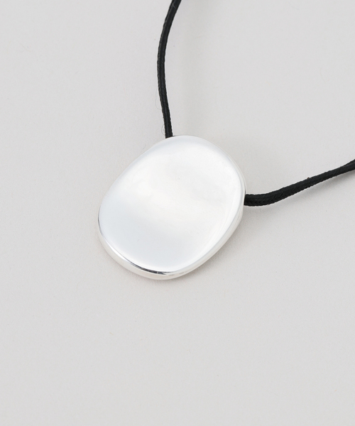 PHILIPPE AUDIBERT(フィリップ オーディベール)の「【PHILIPPE AUDIBERT】SIMA CORD NECKLACE(ネックレス・レディース・シルバー・FREE)」の8枚目の写真
