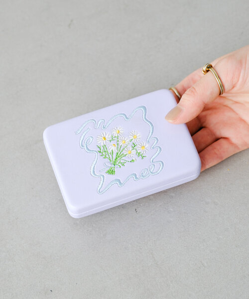 BIRTHDAY BAR（バースデイバー）の「Flower bouquet small case（ポーチ・レディース・グリーン系その他2/パープル/イエロー・0）」の8枚目の写真
