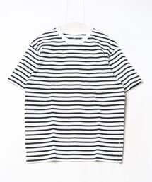 ティゴラ TIGORA ヘビーウェイトコットンボーダーTシャツ