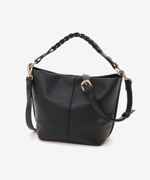 le.coeur blanc（ルクールブラン）の「メッシュハンドル2wayショルダー（ショルダーバッグ・レディース・アイボリー/サックスブルー/ブラック・FREE）」の10枚目の写真