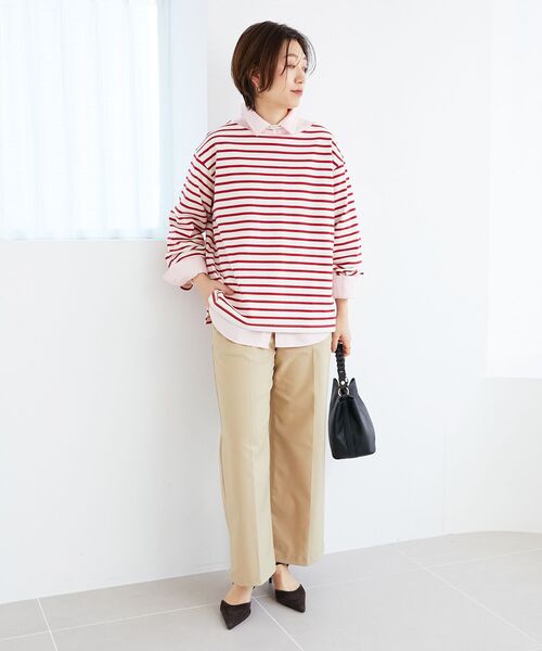 le.coeur blanc（ルクールブラン）の「メッシュハンドル2wayショルダー（ショルダーバッグ・レディース・アイボリー/サックスブルー/ブラック・FREE）」の14枚目の写真