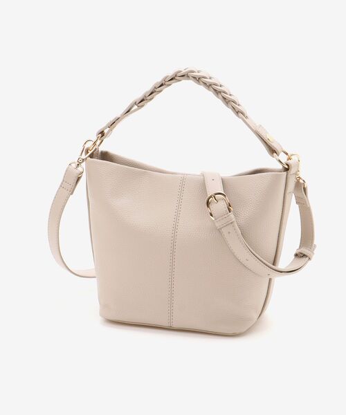 le.coeur blanc（ルクールブラン）の「メッシュハンドル2wayショルダー（ショルダーバッグ・レディース・アイボリー/サックスブルー/ブラック・FREE）」の17枚目の写真