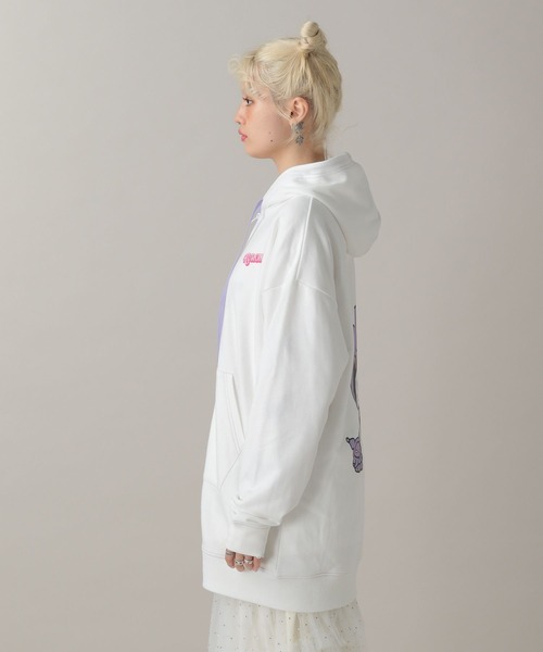 FOREVER 21（フォーエバー トゥエンティーワン）の「【クロミ】ビッグパーカー（パーカー・レディース・ブラック/ホワイト・FREE）」の15枚目の写真