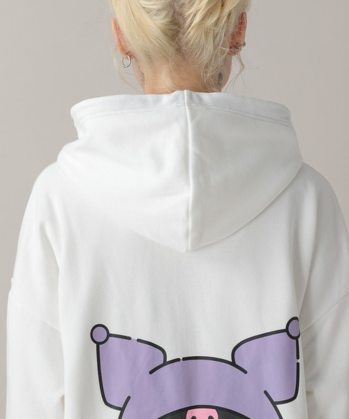 FOREVER 21（フォーエバー トゥエンティーワン）の「【クロミ】ビッグパーカー（パーカー・レディース・ブラック/ホワイト・FREE）」の17枚目の写真