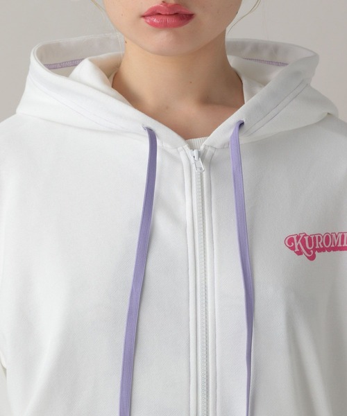 FOREVER 21（フォーエバー トゥエンティーワン）の「【クロミ】ビッグパーカー（パーカー・レディース・ブラック/ホワイト・FREE）」の18枚目の写真