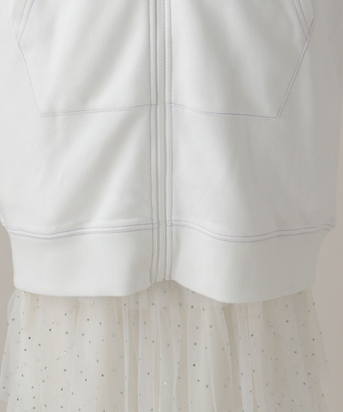 FOREVER 21（フォーエバー トゥエンティーワン）の「【クロミ】ビッグパーカー（パーカー・レディース・ブラック/ホワイト・FREE）」の21枚目の写真