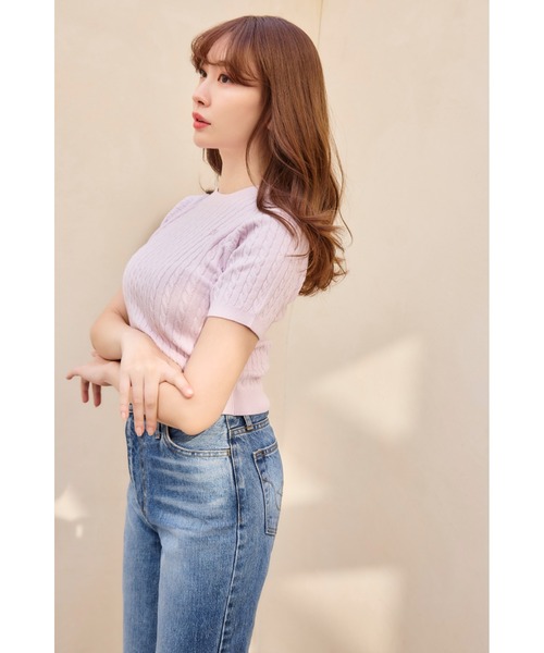 Essential Cable Knit Set（ニット/セーター）｜Her lip to