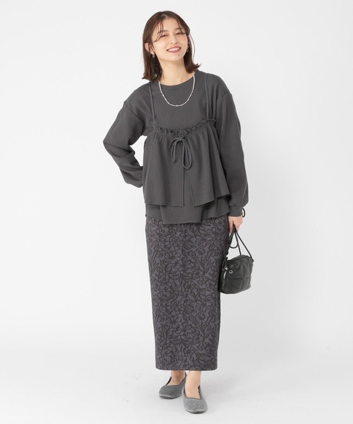 ジャスグリッティ♡ベロア♡黒♡カットソー 楽天市場】JUSGLITTY ジャスグリッティー 美香さんコラボ 2WAY