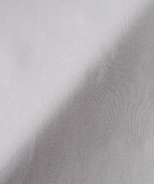 three dots(スリードッツ)の「ライトスビン ロングスリーブT(Tシャツ/カットソー・レディース・ブラック/ライトグレー/ホワイト・SMALL)」の8枚目の写真