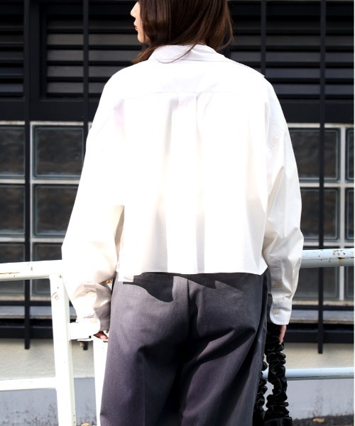 BEVERLY HILLS POLO CLUB(ビバリーヒルズポロクラブ)の「BEVERLY HILLS POLO CLUB(ビバリーヒルズポロクラブ)【レディース】ワンポイントショートシャツ(シャツ/ブラウス・レディース・ホワイト/イエロー/ブルー・M/L/XL)」の6枚目の写真