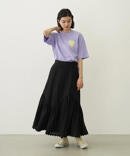 MILKFED.（ミルクフェド）の「RANDOM LACE SKIRT（スカート・レディース・オフホワイト/ブラック/ライトブルー・S/M）」の15枚目の写真