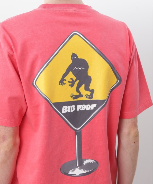 MANASTASH(マナスタッシュ)の「MANASTASH/マナスタッシュ/PUMICE TEE CAUTION!(Tシャツ/カットソー・メンズ・ホワイト/レッド/ブラック・S/M/L/XL)」の18枚目の写真