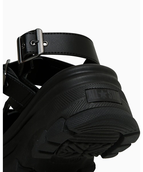 CONVERSE ALL STAR（コンバースオールスター）の「ALL STAR TREKWAVE SANDAL / オールスター　トレックウエーブ　サンダル（サンダル・レディース・ブラック×ブラック・7.5/5/6.5/3/4）」の7枚目の写真