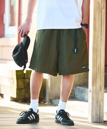 限定展開 KAVU×FREAK'S STORE/カブー 別注 ロゴ ワンポイント クライミング ショーツ