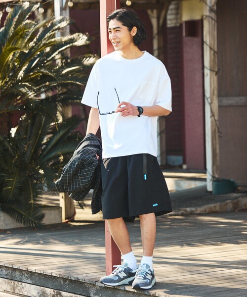 FREAK'S STORE（フリークスストア）の「限定展開 KAVU×FREAK'S STORE/カブー 別注 ロゴ ワンポイント クライミング ショーツ（その他パンツ・メンズ・ブラック/オリーブ/ベージュ・MEDIUM/SMALL/LARGE）」の16枚目の写真