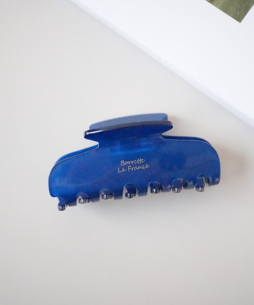 Port（ポート）の「【 Port / ポート 】 ワンカラー べっ甲 ワイド バンスクリップ / ヘアクリップ（バレッタ/ヘアクリップ・レディース・ブラック/ライトブラウン/レッド/ベージュ/ベージュ系その他/ホワイト×ブラック/ブラウン系その他/ブルー・FREE）」の7枚目の写真