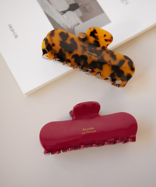 Port（ポート）の「【 Port / ポート 】 ワンカラー べっ甲 ワイド バンスクリップ / ヘアクリップ（バレッタ/ヘアクリップ・レディース・ブラック/ライトブラウン/レッド/ベージュ/ベージュ系その他/ホワイト×ブラック/ブラウン系その他/ブルー・FREE）」の13枚目の写真