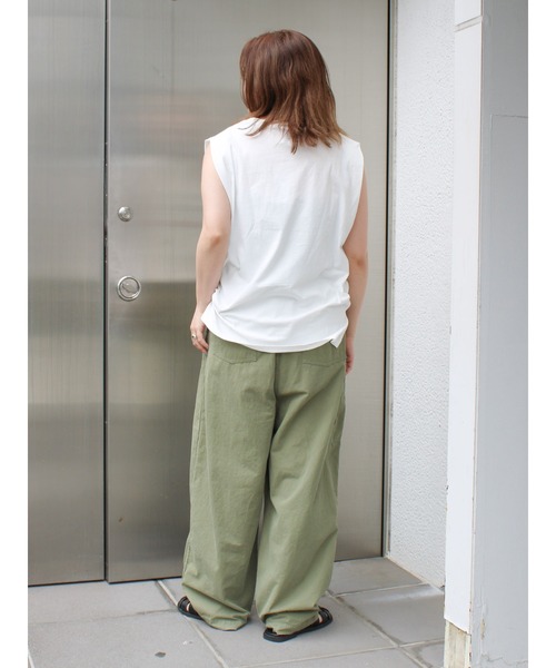 セール】【WEB限定】ハイウエストワイドストレートデニム