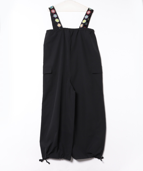 クロシェコンビリップストップサロペットパンツ / サロペット