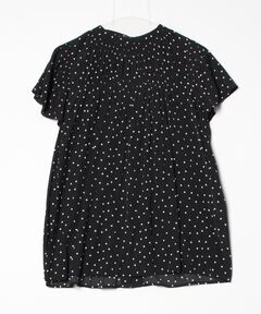 ブラウス シャツ 「crinkle crinkle crinkle（クリンクルクリンクルクリンクル）」frill poncho blouse / フリ crinkle ブラウス シャツ 「crinkle crinkle（クリンクル