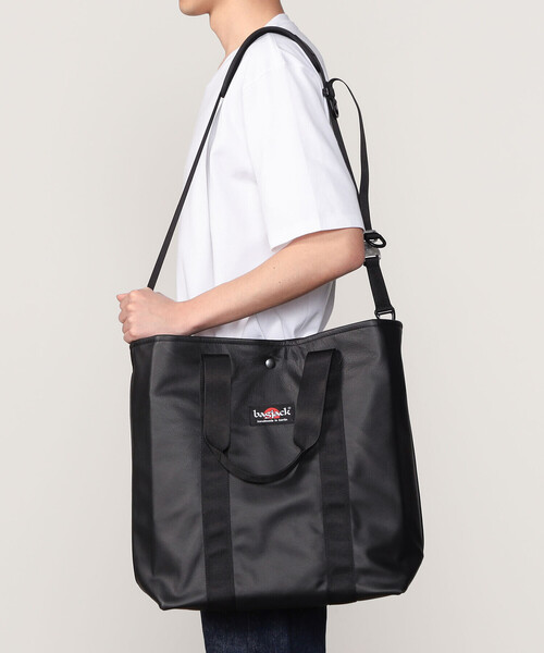 Bagjackバッグジャックbshop別注高級レザートートバッグD-10369黒 bagjack |〈別注〉トートバッグ