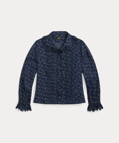RRL（ダブル アール エル）の「フローラルエンブロイダード