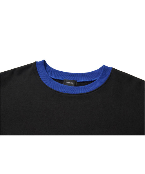 LIBERE（リベーレ）の「LIBERE リベーレ / HOCKEY JERSEY SWEAT ホッケージャージープルオーバービッグシルエットスウェット / 251236-251237（スウェット・メンズ・チャコール/ブルー・MEDIUM/SMALL/LARGE）」の10枚目の写真