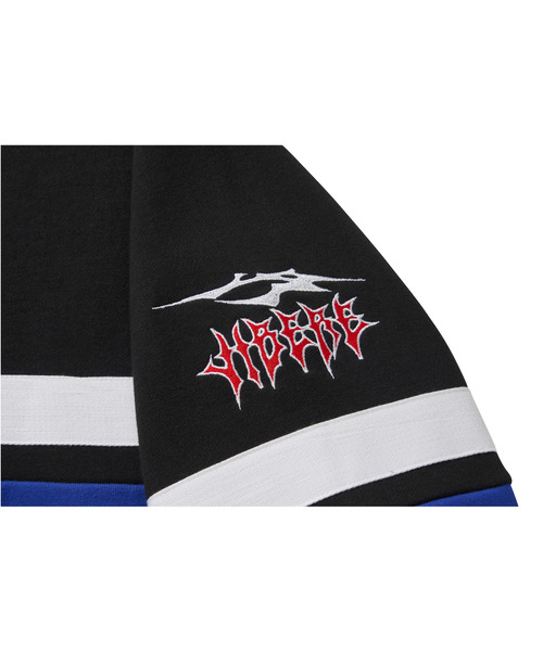 LIBERE（リベーレ）の「LIBERE リベーレ / HOCKEY JERSEY SWEAT ホッケージャージープルオーバービッグシルエットスウェット / 251236-251237（スウェット・メンズ・チャコール/ブルー・MEDIUM/SMALL/LARGE）」の8枚目の写真