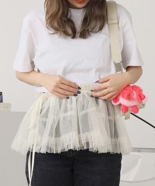 シアーレース 巻きスカート（スカート）｜ROOPTOKYO（ループ