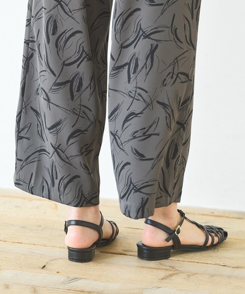 Honeys（ハニーズ）の「グルカサンダル（サンダル・レディース・アイボリー/ブラック/ダークブラウン・L/LL/M/S）」の9枚目の写真