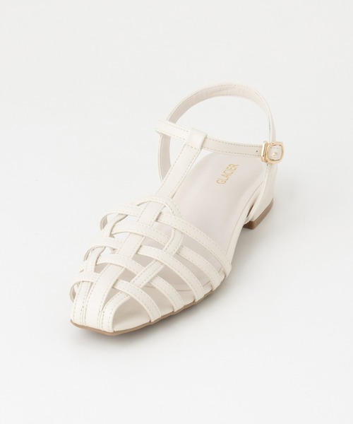 Honeys（ハニーズ）の「グルカサンダル（サンダル・レディース・アイボリー/ブラック/ダークブラウン・L/LL/M/S）」の15枚目の写真