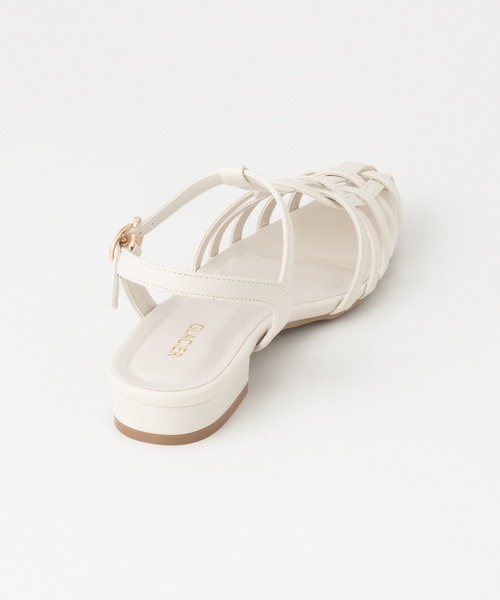 Honeys（ハニーズ）の「グルカサンダル（サンダル・レディース・アイボリー/ブラック/ダークブラウン・L/LL/M/S）」の16枚目の写真