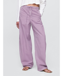 GAP | ミッドライズ バレル パラシュートパンツ(その他パンツ)