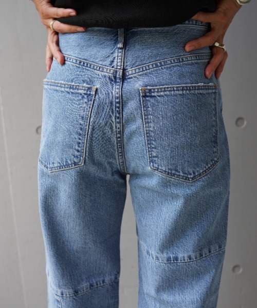 upperhights（アッパーハイツ）の「upper hights（アッパーハイツ）THE COUSIN/ストレートデニム（デニムパンツ・レディース・ブルー系その他3・23/24/25/22）」の6枚目の写真