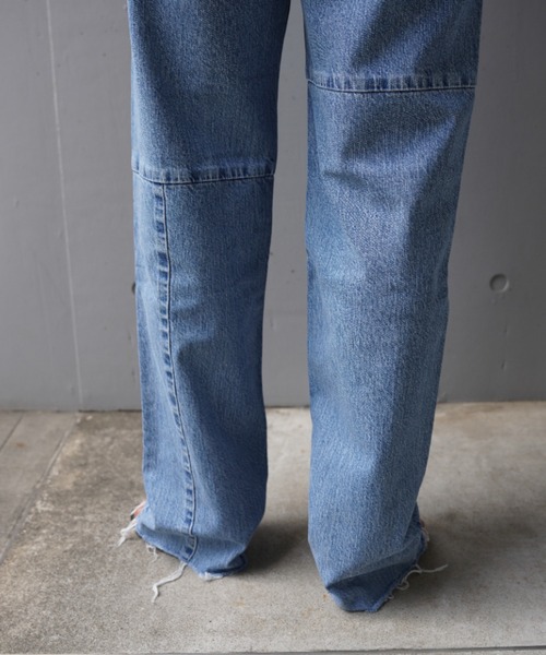 upperhights（アッパーハイツ）の「upper hights（アッパーハイツ）THE COUSIN/ストレートデニム（デニムパンツ・レディース・ブルー系その他3・23/24/25/22）」の5枚目の写真