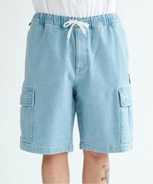 25 WIDE CARGO SHORT/DCウエストゴムカーゴショートパンツ