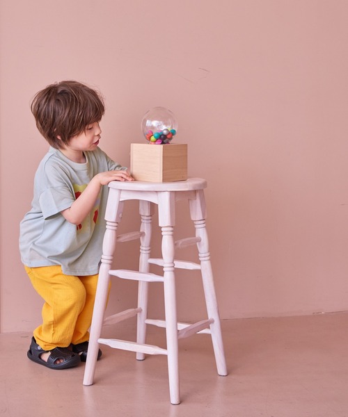 MARKEY'S（マーキーズ）の「【超吸水速乾】イラストＴシャツ（Tシャツ/カットソー・キッズ・イエロー/ネイビー/パープル/ライトグリーン/グリーン/オレンジ/グレー/ピンク/ブラック/ベージュ/ブラウン/ライトブルー・XS/L/M/S/LL）」の19枚目の写真